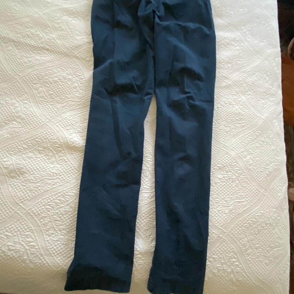 Vince Women's Navy Straight Leg Jeans